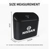Pattumiera da Appendere per Auto Custodia per Polvere Rifiuti Veicolo Scatola Portaoggetti Per Nissan J10 X-Trail Qashqai Juke Leaf Micra NOTE Patrol Gadget