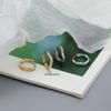 Sterling Silver Wave Ear Cuff with Diamonds - Elegant Stackable Women's Earrings