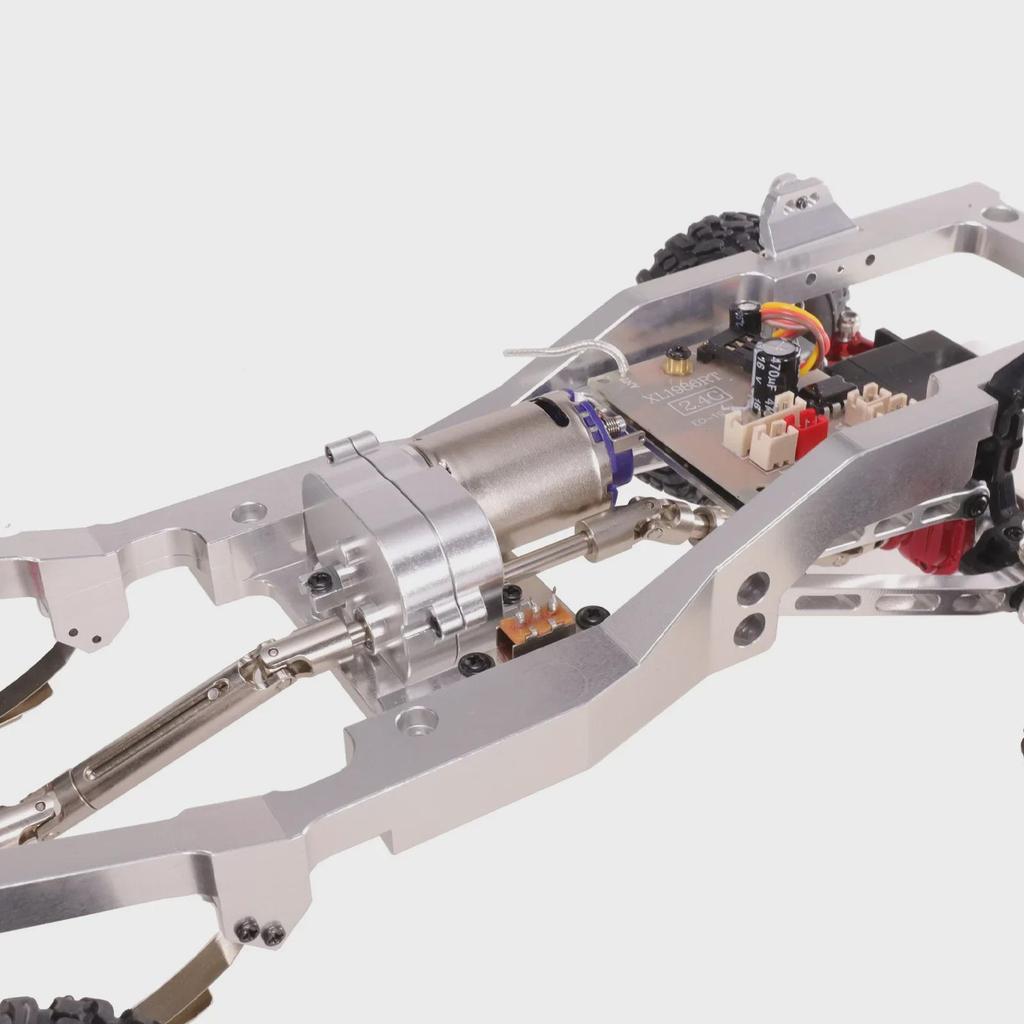 Mangniu MN Series Metal Upgrade RC Car Front & Rear Assembly Kit: Models MN82, LC79, MN78