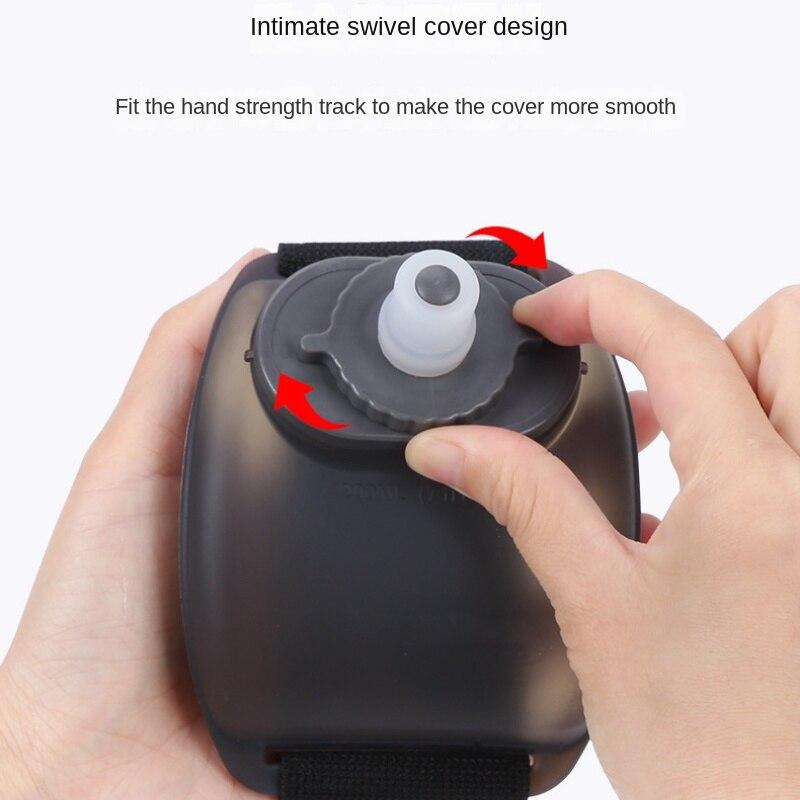 Бутылка для воды на запястье для бега на открытом воздухе — фото 6