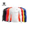 Kelme Herren Laufshirts Kompressionsshirts Bodybuilding Sporttights Langarm Übung Workout Fitness 3891113