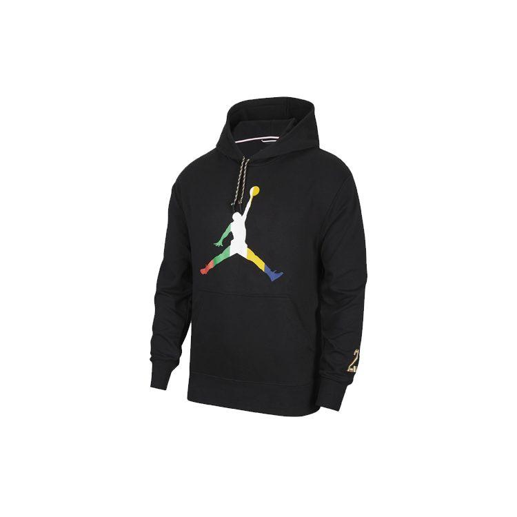 Jordan Sweatshirts Men's Black Hooded Moderate Regular CZ5430-010