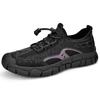 Fashion New Trend Mens Leather Casual Shoes Outdoor Comfortable Sneakers Fashion Soft Man Hiking Shoes Classic Non-slip Treking Footwear