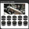 10PCS Motorcycle Bolt Covers Aluminum Engine Topper Caps for Harley Twin Cam Touring Road King Electra Glide Street Glide Dyna Softail Sportster 883