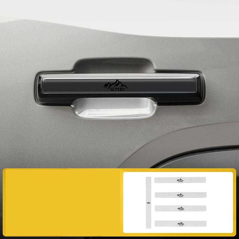 For Chery Jetour G700 2026-2027 Door Handle Protection Sticker Door Handle Anti-collision Protective Strip Automobile Supplies