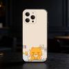 K-Kakao Friends Phone Case For iPhone 17,16,15,14,13,12,11 Plus,Pro,Max,Mini Silicone black Soft Cover