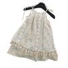 Baby Girls Dress Summer Fashion Korean Girls Sweet Floral Suspenders Skirt Baby's Girl Cute Children's Lace