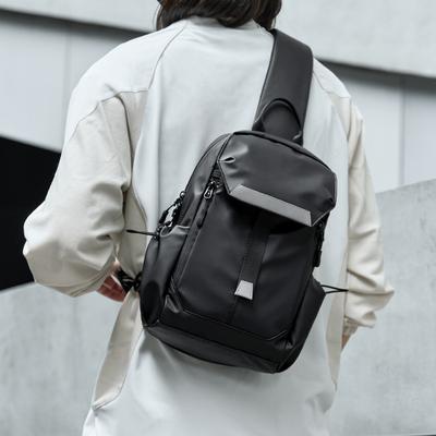 Men's Crossbody Bag, Casual Versatile Chest Bag, Cycling Sports Single-shoulder Crossbody Bag, Commuting Messenger Bag for Men