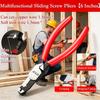 Professional Anti-Slip Disassembly Pliers Quick Cut Wire Stripper, Crimper & Rust Removal Tool for Automotive/Industrial Repair