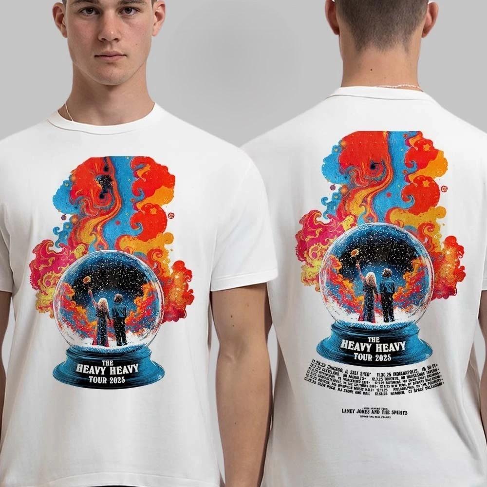 The Heavy Heavy Reprint  Winter Tour 2025 North America Concert Unisex T-Shirt XXXXL