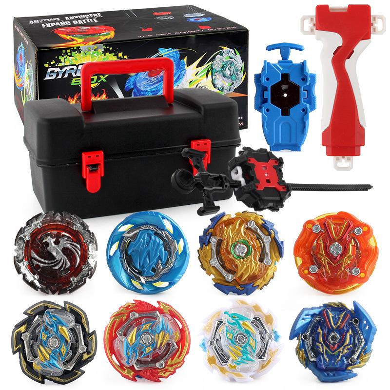 Supply 12 Crack Gyro Attack Sets, With Two-Way Launcher Combat Gyro Toolbox Gift