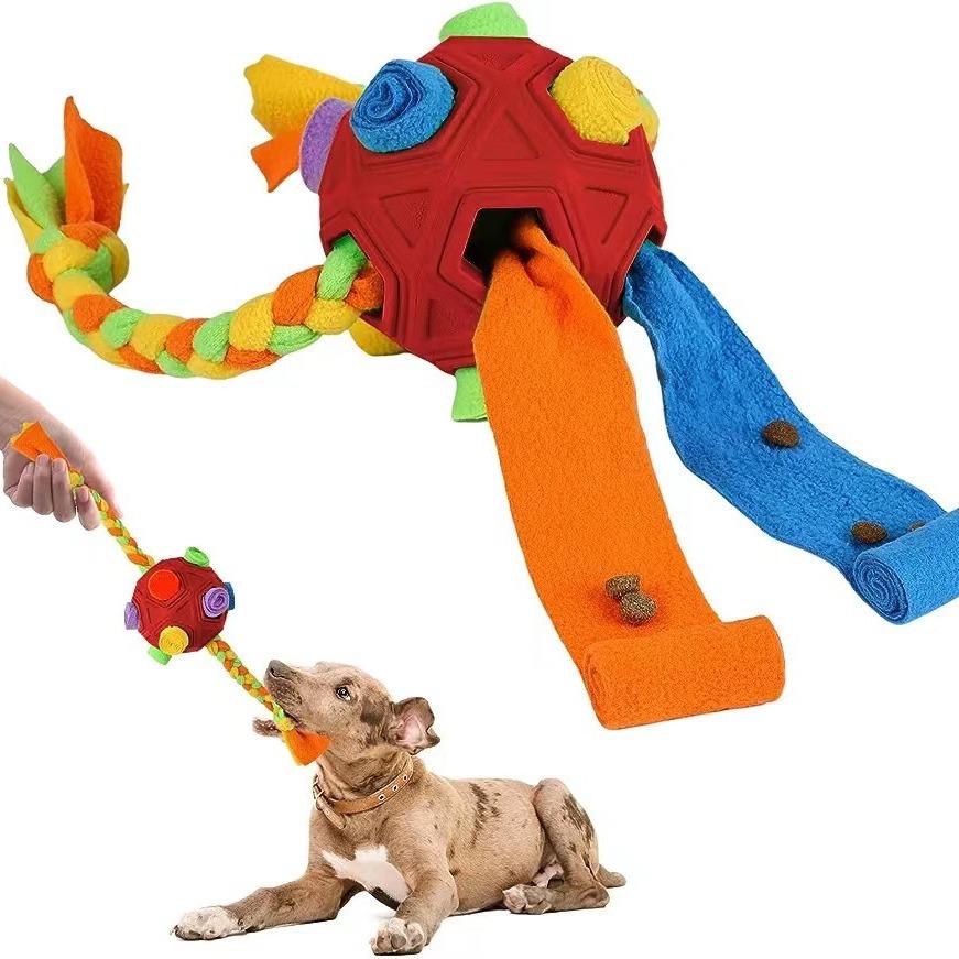 New Cross-Border Pet Toy: Puzzle Training Snuffle Ball for Dogs