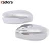 Rearview Mirror Cover Trim For Nissan X-Trail Rogue T32 2014-2018   Chrome Car Side Wing Mirror Shell Cap Accessories