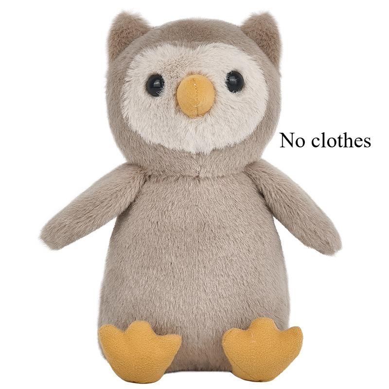 

Новые детские игрушки Модная милая плюшевая кукла в виде совы 13cm（50g）