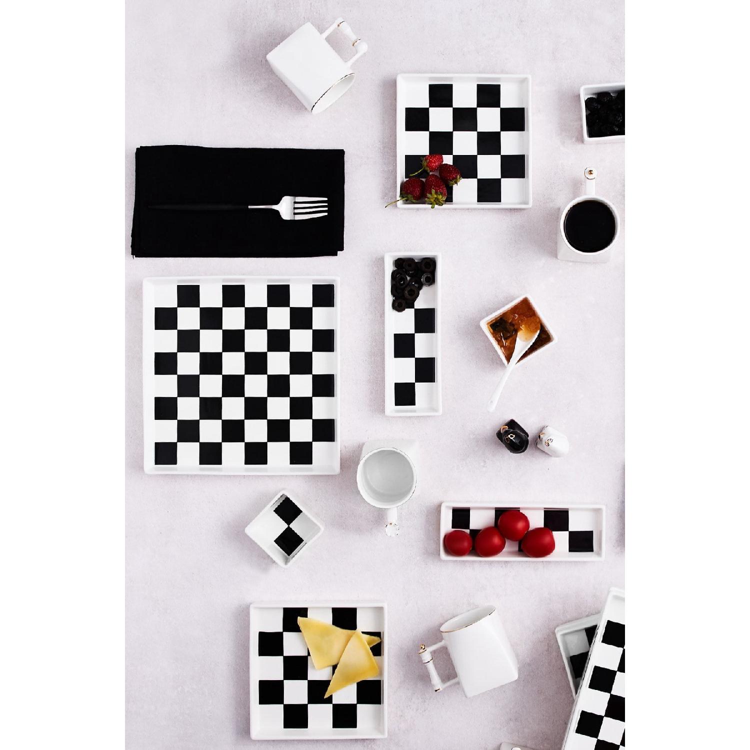 

Chess 22 Piece Breakfast Set For 6 People чёрный