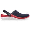 Crocs Lightweight Comfortable Non-Slip Clogs Unisex Footwear Deep-Blue Chili-Red 206708-4CC