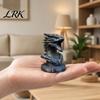 Durable Fantasy Sculpture Dragon Head Figurine, 3D Printed Statue, Mythical Medieval Style Statue Animal for Home Office Desk Decor, Gift Collectors