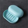 1 Pcs Portable Plastic Bathroom Shower Soap Box Tray Dish Storage Holder Plate Home Travel Soap Protector Case