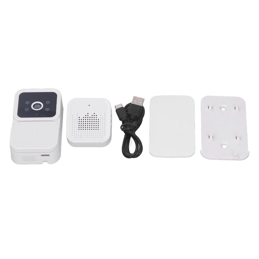 Wireless Doorbell Camera Ring Video Doorbell Camera 1080P HD 2 Way O Motion Detection Night
