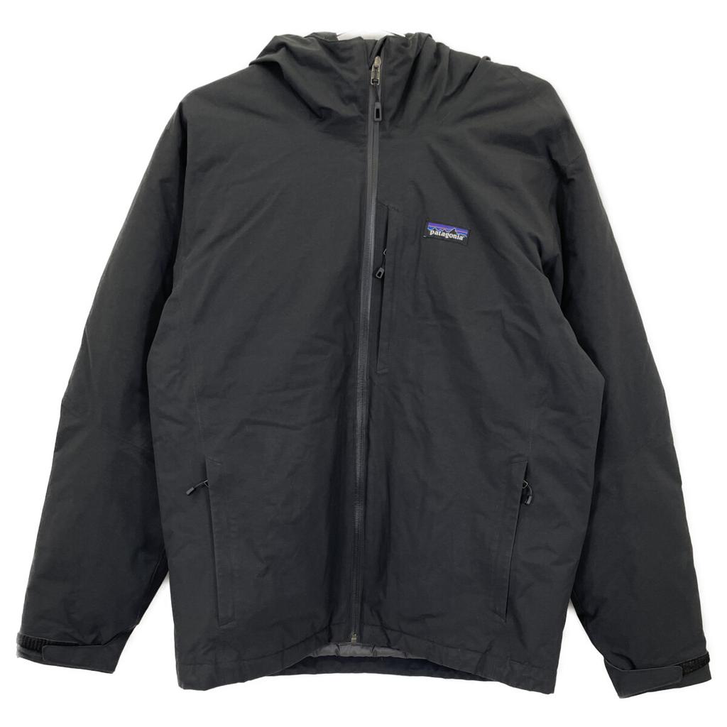 patagonia Black 84890 Windsweep Down Hoodie Jacket Jacket M blackUsed
