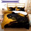 3pcs Batman Bedding Set Duvet Cover Closure Includes 1 Duvet Cover & 2 Pillowcases, Soft and Comfortable for All Seasons.