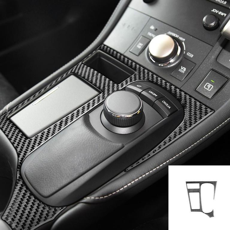 Ανθρακονήματα Για Lexus CT 2011-2017 Πίνακας Ελέγχου CD Κλιματισμού Πίνακας Ταχυτήτων Πίνακας Αέρα Αυτοκόλλητα αυτοκινήτου κάλυμμα Αυτοκίνητο