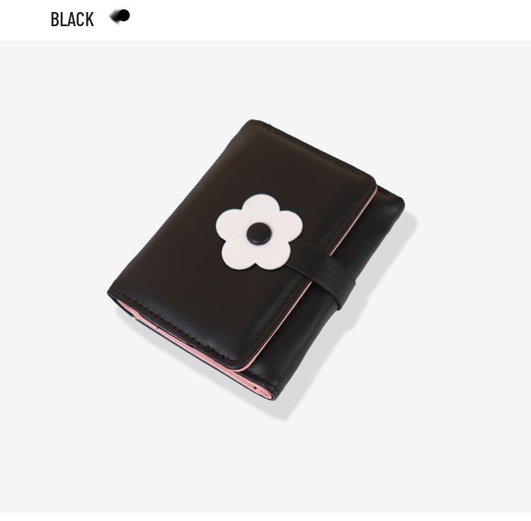 2025 Floral Tri-fold Ladies Wallet with Multi-Card Slots