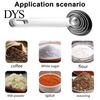 Rust-free Measuring Utensils 12Pcs Cups Spoons Set 5 Stainless Steel Nesting Kitchen Organization Essentials 6 1 Stick Baking Cooking Gadgets