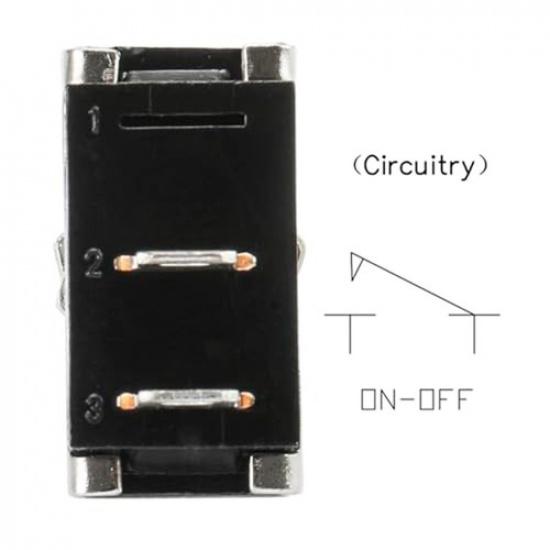 25A At 12VDC Toggle Switch Set Waterproof and Compact Design for Limited Spaces