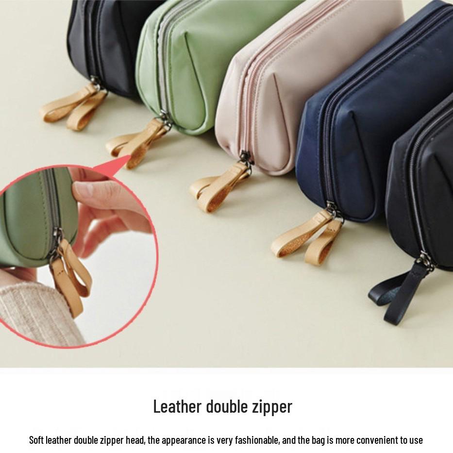 Korean Style Portable Mini Lipstick & Cosmetic Bag - Travel Clutch