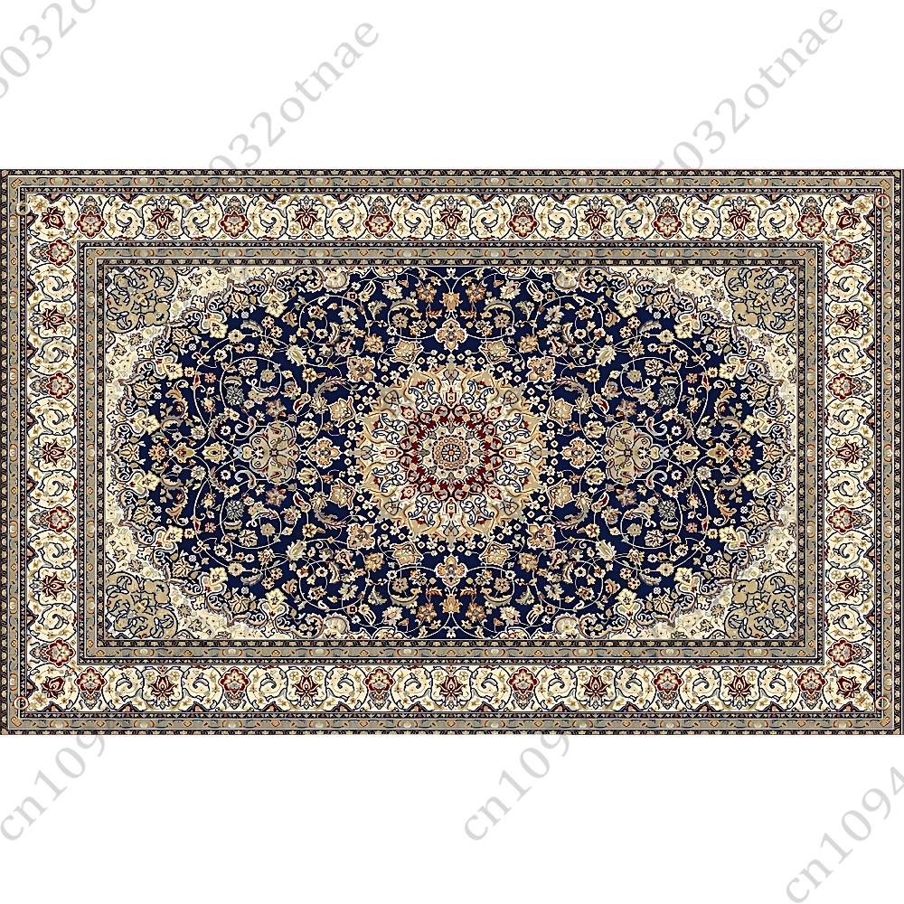 Persian Carpet Floral Pattern Flag Tapestry Funny Banner For College Dorm Room Bedroom Outdoor Living Room Wall Art Decor Party