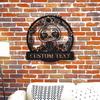 Unique Customizable Metal Wall Art Sloth with Flowers Easy to Hang Home Decor