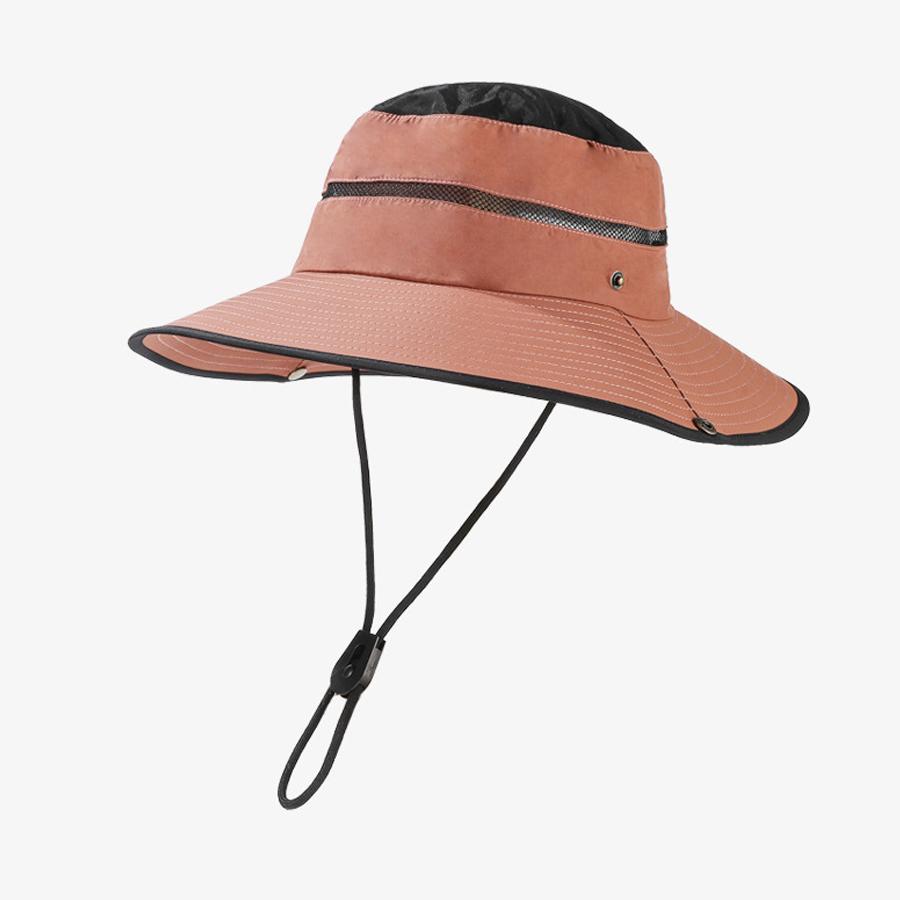 

Летняя водонепроницаемая рыбацкая шляпа для мужчин и женщин, альпинистская кепка, солнцезащитная кепка для рыбалки, шляпа-ведро красный