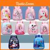 Zaino per Bambini Cartone Animato Poliestere Traspirante Impermeabile Borsa Scolastica per Bambini Piccoli e Bambine