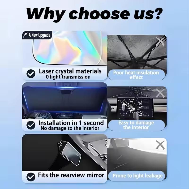 Car Windshield Sunshades Cover for Jaguar XE XF XJ XK XFR XJS F-Type E-Pace I-Pace S-Type E-type Sun Protection