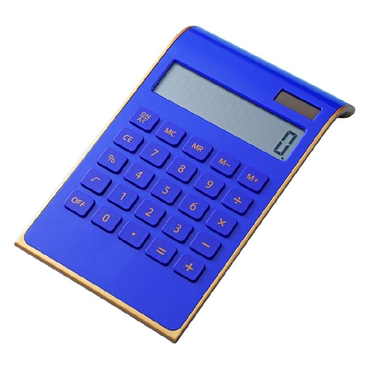 

Desktop Calculator Cute Standard Basic Solar Power Calculator Cute Desk 10 Digit синій