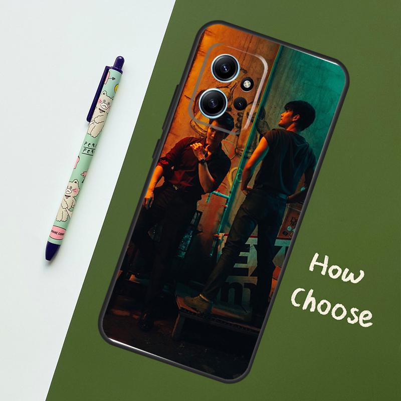 KinnPorsche The Series Case For Xiaomi Redmi Note 15 Pro Plus 14 13 10 11 12 Cover For Redmi 15C 15 13C 12C 14C 10C