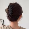 Large Retro Jelly Color Octopus Hair Claw for Women - Elegant French Hair Clip for Thick Hair, Perfect for Buns.