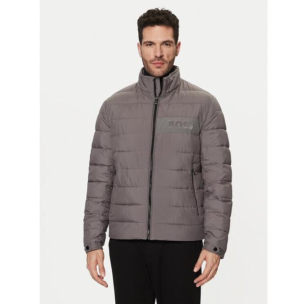 

Демисезонная куртка BOSS 50519237, серая, стандартный крой 46