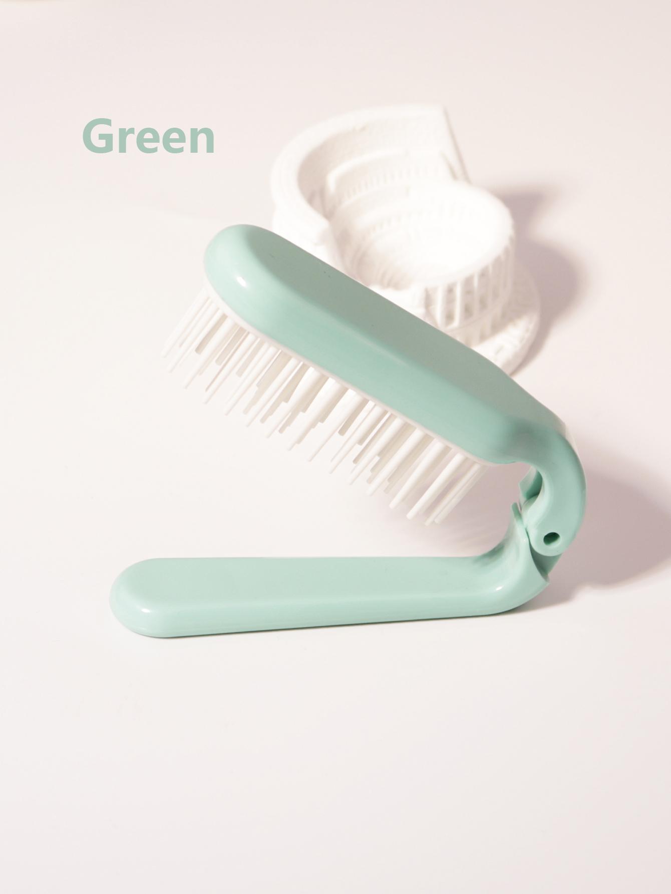 

1 шт. складная портативная расческа для волос, массаж головы, салонная прическа, модные аксессуары для расчески, специально для париков из натуральных волос