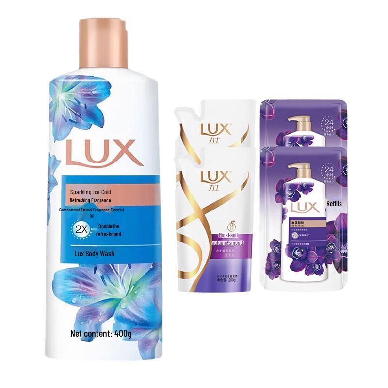 Lux Shining Icy Fragrance Shower & Hair Care Set