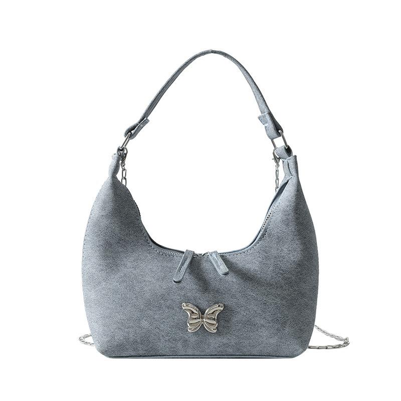 Fashion Korean Style Handbag 2024 Spring New Versatile Instagram One Shoulder Underarm Bag Dumpling Bag for Women