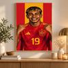 Lamine Yamal Diamond Painting Kit 5D Full Drill DIY Diamond Mosaic Wall Art Home Decor