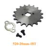 520 20mm 10T 11T 12T 13T 14T 15 16 17 18 19 20 T Front Engine Sprocket For Honda Lifan ZongShen YCF ATV Quad Dirt Pit Bike Buggy