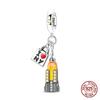 New 100 Copper Roman Colosseum Empire State Building Charm Bead Charms Compatible With Authentic Bracelets Do It Yourself Jewellery Making Womens Gi