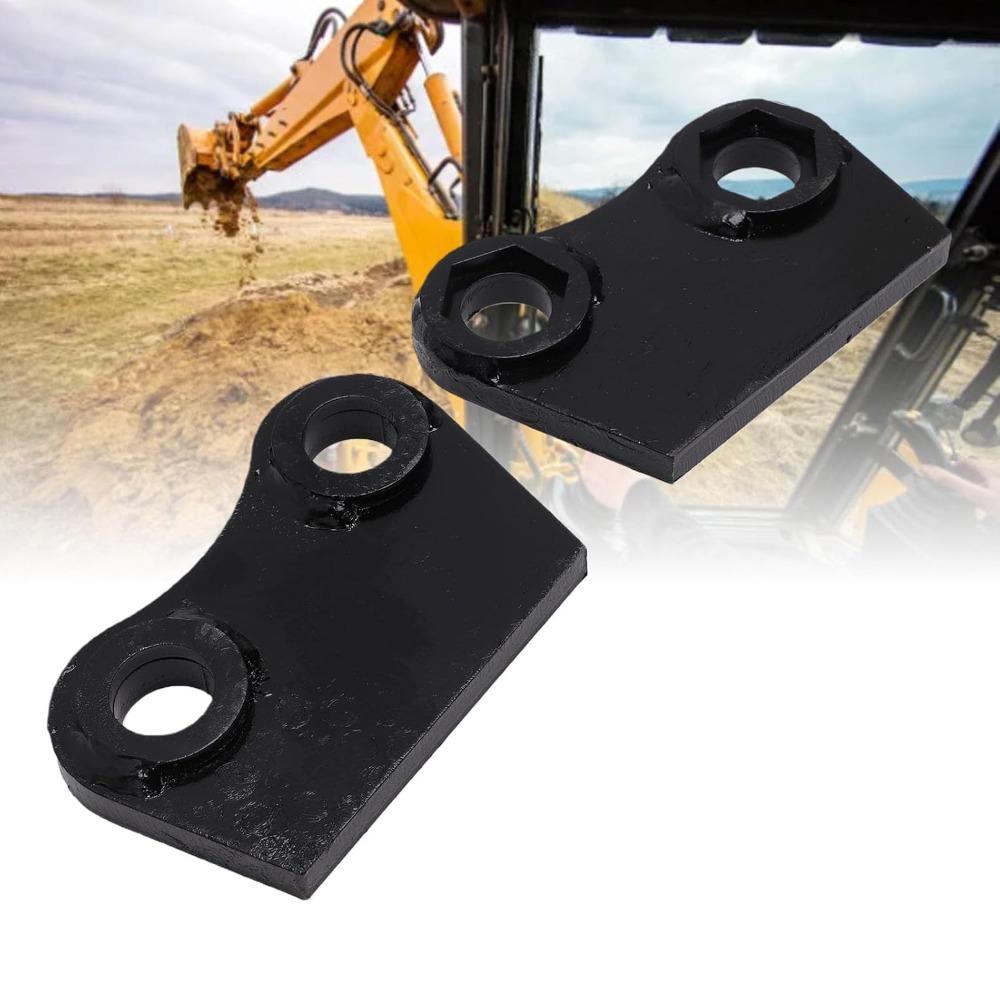 2pcs Weld On Design Excavator Bucket Attachment Excavator Bucket Pin Ears For Mini Excavators