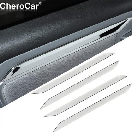 

Для 2018-20 Dodge Ram 1500 Декоративні Аксесуари для Внутрішньої Сторони Дверей Накладки Хромовані