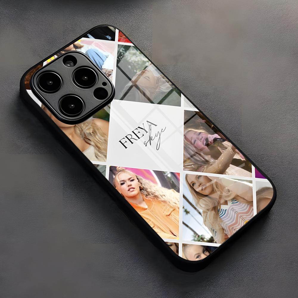 F-Freya Skye Singer Phone Case For IPhone 17 Pro Max 16 15 14 Pro Max 13 11 X Xs Xr 8 7Plus Silicone Cover