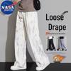 NASA MARVEL Men's Straight Fit Casual Trousers