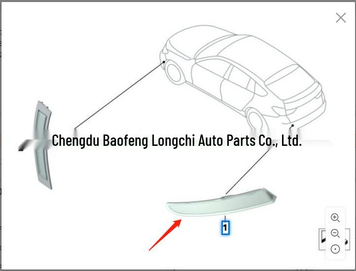 BMW 5 Series F07 Rear Bumper Reflectors (Part Numbers: 63147318557, 63147318558)